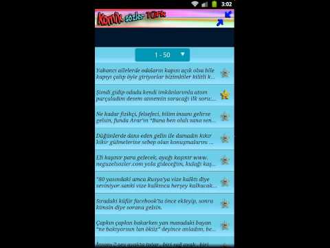 Komik sözler Türk Video