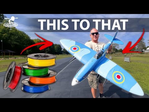 Turning Plastic Into A Flying Airplane - Eclipson Spitfire