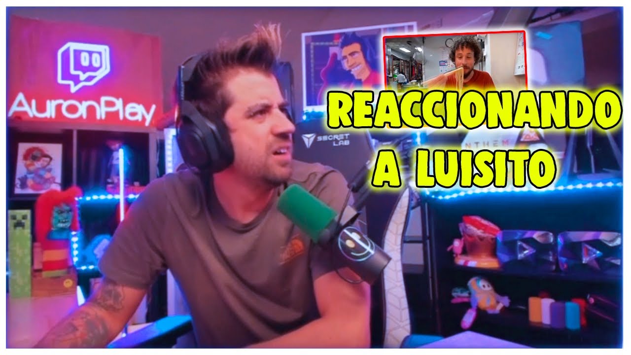 Auron reacciona a Luisito Comunica!