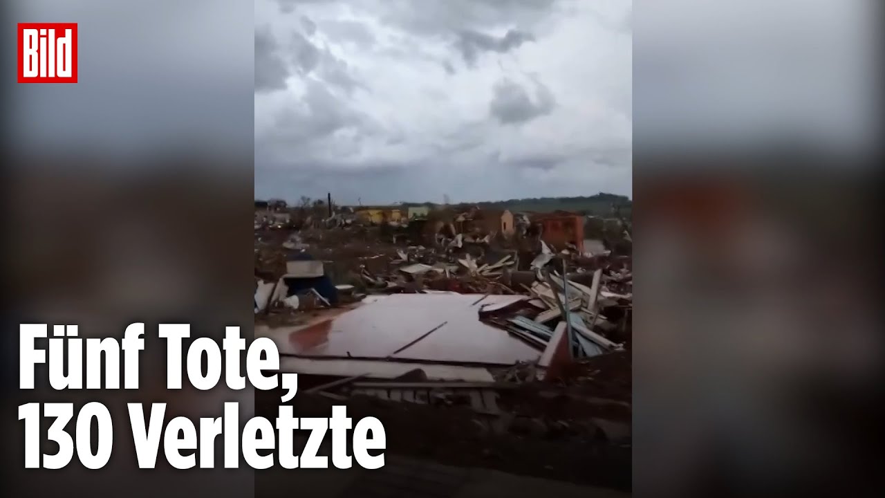 Tornado fegt über Brasilien