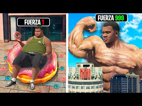 Cambiando el FÍSICO de FRANKLIN en 30 Días en GTA 5