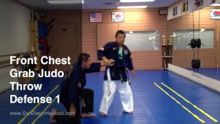 Front Chest Throw Defense 1