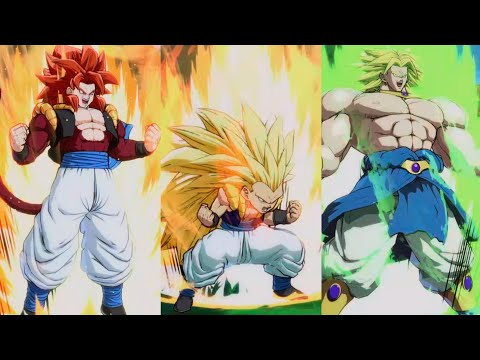 My Team Compilation 👀 (SSJ4 Gogeta, Gotenks, And ZBroly)