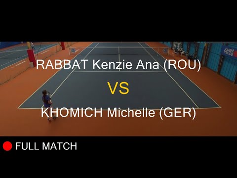 RABBAT Kenzie Ana (ROU) VS KHOMICH Michelle (GER) - Open Super 12 Auray 2020