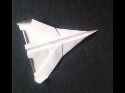 comment construire avion en papier