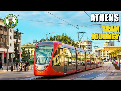 Athens Tram Journey From Mousson To Syntagma