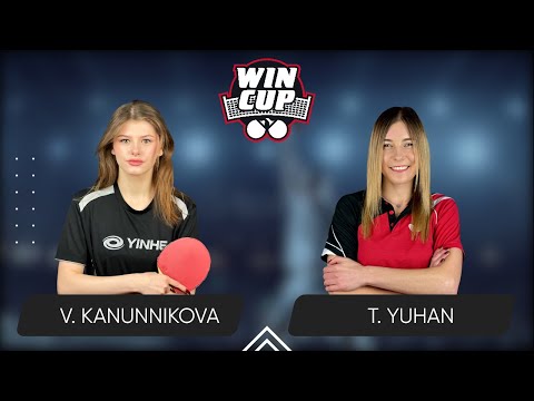 07:00 Vasylysa Kanunnikova  - Tetiana Yuhan West 1 WIN CUP 08.06.2024 | Table Tennis WINCUP