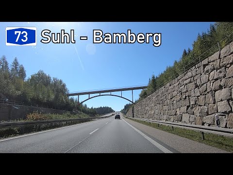 Germany: A73 Suhl - Bamberg