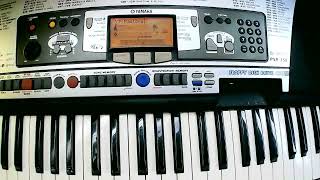 Video thumbnail for YAMAHA PSR 350 (DEMO songs) part 3/3 by Keyboards - review - repair
