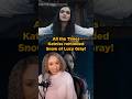 All the times katniss reminded President Snow of Lucy Gray in the Hunger Games!