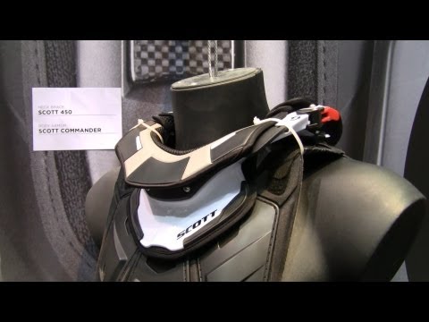 SCOTT Commander Brustpanzer News 2013 auf der Eicma 2012