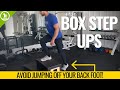 How To Do Box Step-Ups (TUTORIAL + FORM)
