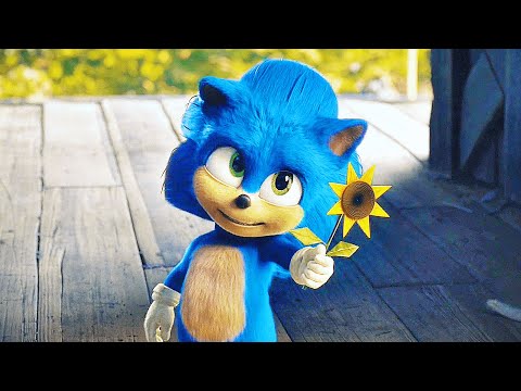 SONIC THE HEDGEHOG Clip - "Young Sonic" (2020)