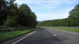 preview picture of video 'Driving On The A38 From Dean Prior To Ivybridge, Devon, England 19th August 2011'