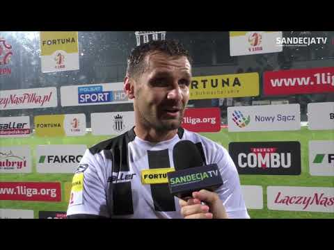 2018-08-11 Sandecja - GKS Katowice 1-0 (0-0), Grzegorz Baran