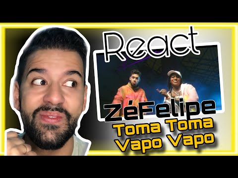 ze felipe e mc danny - toma toma vapo vapo (react)🇵🇹🇧🇷 #terrorsquade #reação #zefelipe