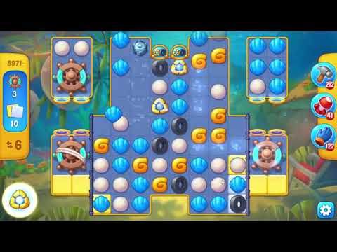 Fishdom 5971 Super Hard Level - 11 moves - NO BooSTERS