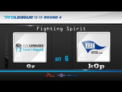 [0430] Oz(EG-TL) vs kOp(SAMSUNG) PvT 6SET  Fighting Spirit - Stracraft 2,esportstv,SPL