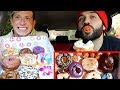GOURMET DONUT MUKBANG with MATT KING!! (Chocolate, Cereal, maple, AND MORE!)