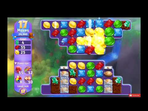 Wonka's World of Candy Level 416 NO BOOSTERS - A S GAMING