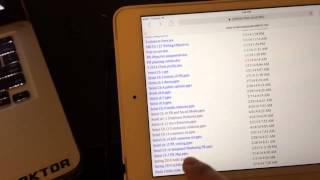 Open a word document on your iPad