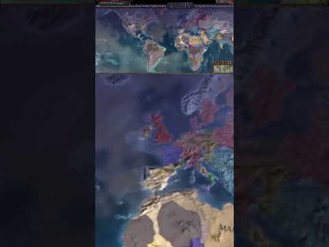 eu4 muslim britain timelapse #hoi4 #ww2 #europe #eu4timelapse #geography #map #austrianempire