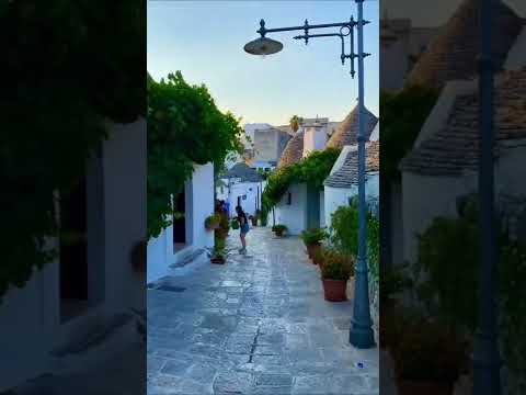 Alberobello Itália | Itália #shorts#alberobello#italy#italia#walking#house#travel#walkingtour