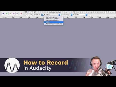How to Record with Audacity