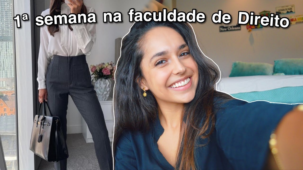 primeira semana na faculdade de direito (vlog)