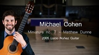 Michael Cohen - Matthew Dunne - Miniature no. 7