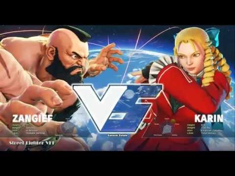 Street Fighter V - SCR 2015 Exhibition - Highlight Snake Eyez, PR Balrog, Kazunoko, Strider