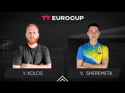 13:40 Yurii Kolos - Vladyslav-Ivan Sheremeta 09.05.2024 TT Euro.Cup Ukraine Professional. TABLE 4
