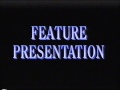 Buena Vista Home Entertainment UK Feature Presentation VHS UK 1995