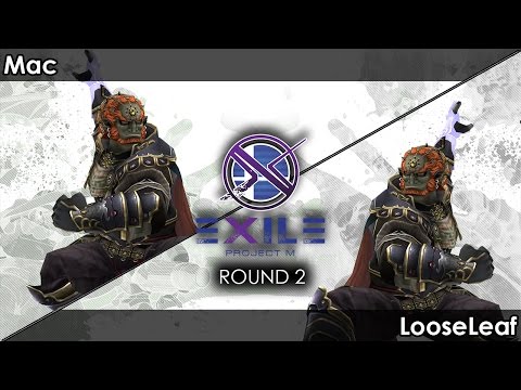 Project M: Mac (Ganon) V Looseleaf (Ganon) - Exile 70 Tournament SSBPM