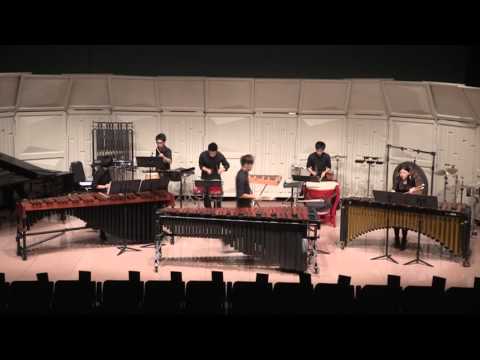 HKBU Percussion Ensemble Annual Concert 2013: Marimba Spiritual - Keiko Abe