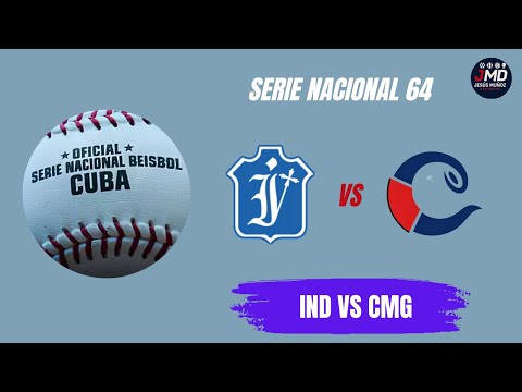 EN VIVO 64 SERIE NACIONAL DE BÉISBOL: INDUSTRIALES vs CAMAGÜEY (JUEGO 2)