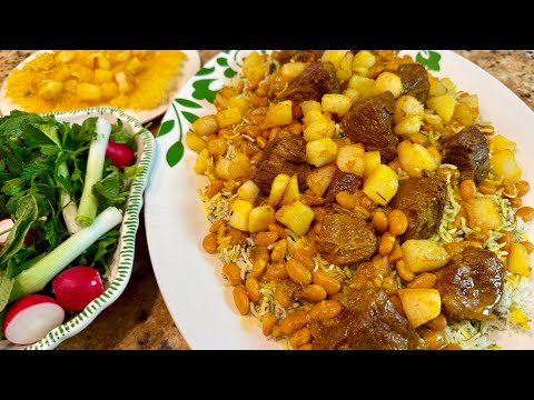 Hidden Persian Gem: Kashani Dill Rice, Lamb & White Beans