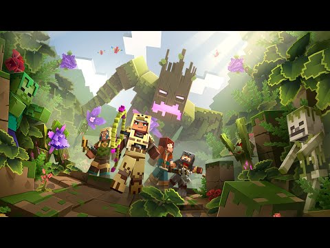 Minecraft Dungeons - Jungle Abomination Boss Battle (Jungle Awakens DLC)