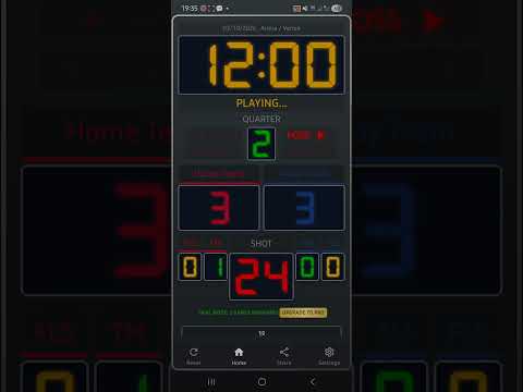 Basketball Timer & Scoreboard video thumbnail