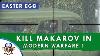 Call of Duty 4 Modern Warfare Remastered - Time Paradox (Killing Vladimir Makarov in MW1 Easter Egg)