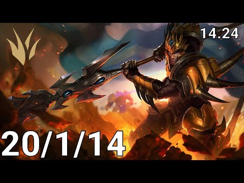 Jarvan IV Jungle vs Ekko - EUW Master | Patch 14.24