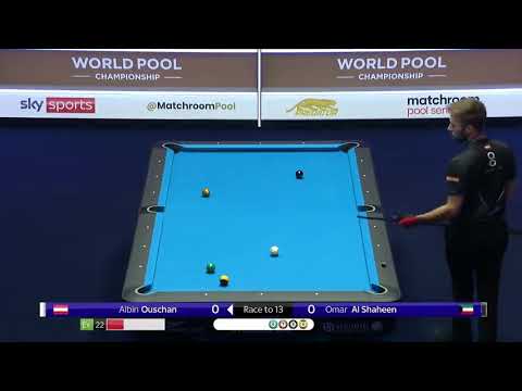 Gran final en Individual Albin Ouschan vs Omar Al Shaheen..