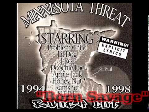 Minnesota Threat "Born Savage" 1994 MINNESOTA G-Rap G-Funk ¤DoPe¤