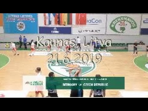 2019 0621 Turnaj U15 _ Kaunas Litva _ Německo - ČR