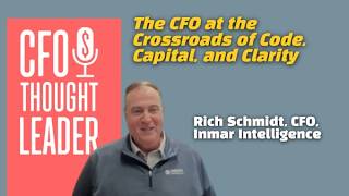 From Problem Solver to CFO: A Career Shaped by Execution | Rich Schmidt, CFO, Inmar Intelligence