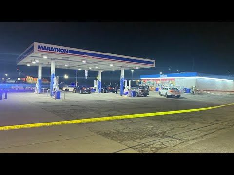 IMPD: Man killed, woman injured in shooting at south side gas station