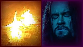 Kane &amp; Paul Bearer Destroy &amp; Set Fire To The Undertaker&#39;s Parents&#39; Grave Site! 4/6/98