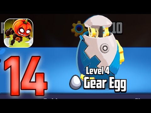 Badland Brawl: Gameplay Walkthrough Part 14 - Level 4 Gear Egg! (iOS, Android)
