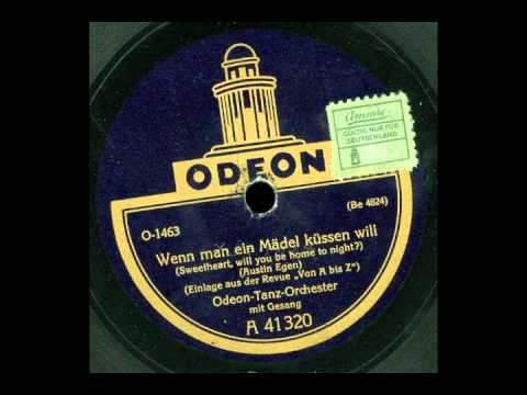 Wenn man ein Mädel küssen will