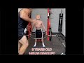 LEANER BY THE DAY - DAY 45 - BACK WORKOUT WITH AARON - AMAZING FEATS OF YOUTH STRENGTH!